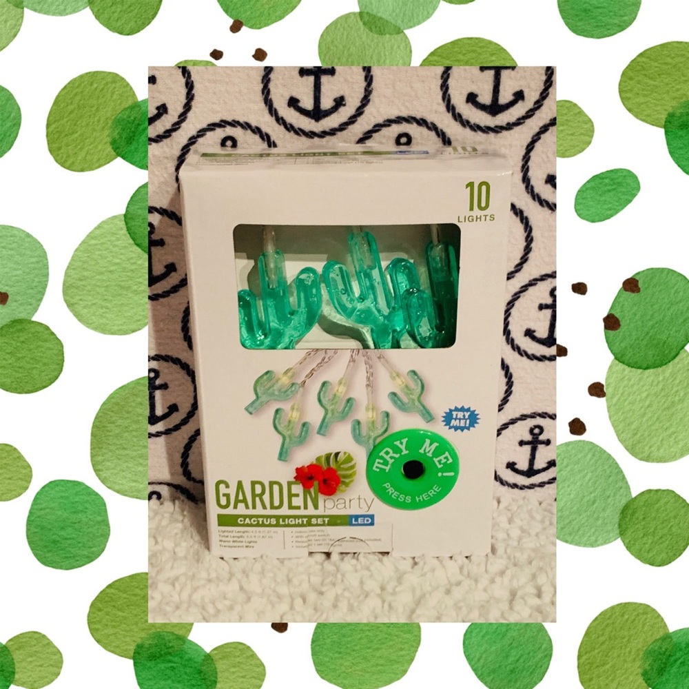 ⛵️ Cactus string lights